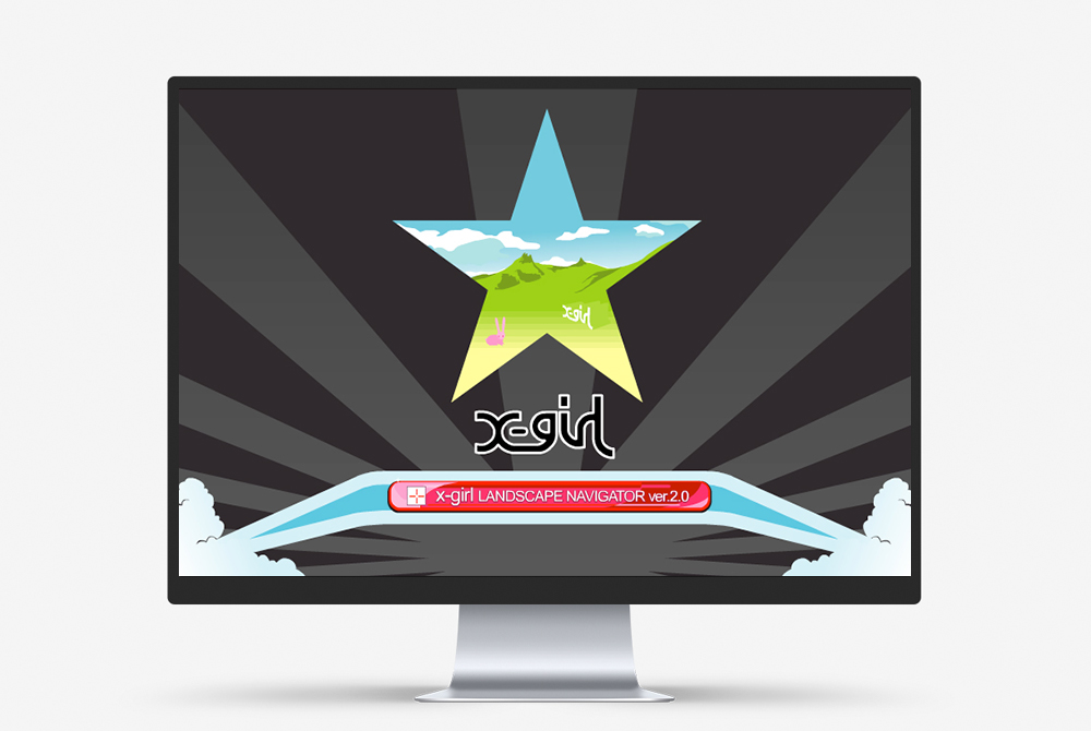 x-girl website Ver. 02